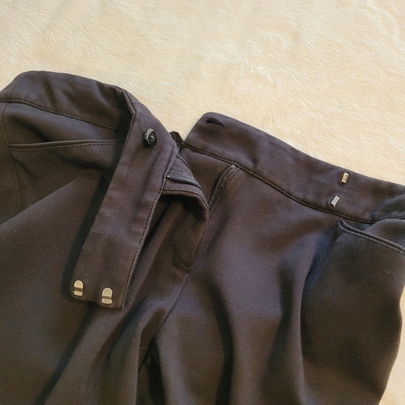 WHBM Black Mid Rise Boot Cut Dress Slacks Pants Women's Size 6 Regular - Picture 7 of 16